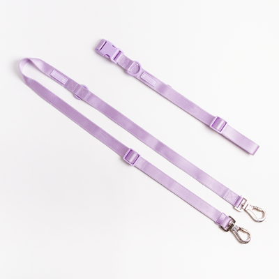 Multi-position Freestyle Dog Lead // BubbleGum Violet